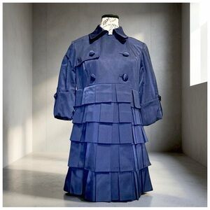 Etcetera Tiered Statement Winter Coat - Women's Size 4